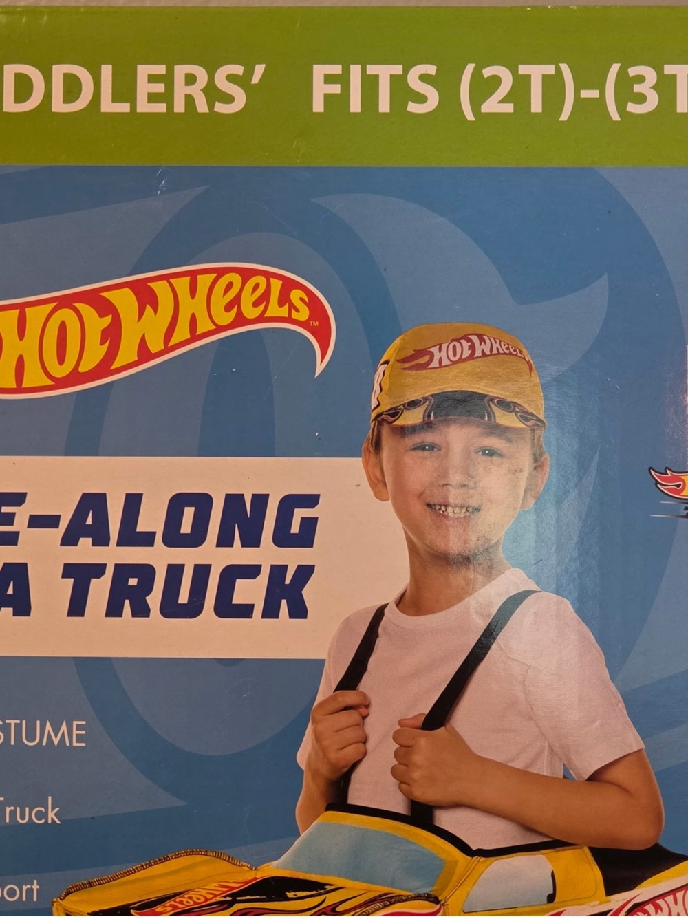 Hot Wheels "Ride Along Baja Truck" Halloween Costume Toddler Sz 2T-4T NEW 3t - Picture 11 of 11